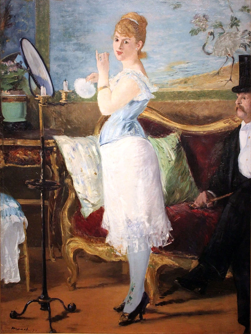 232-Édouard Manet, Nanà, 1877-Hamburger Kunsthalle, Hamburg-Altstadt, Hamburg-Mitte, Amburgo  